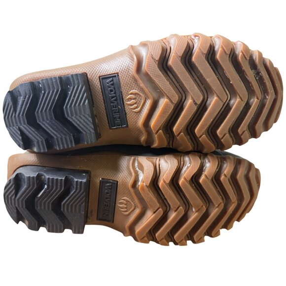 Wolverine 7M Womens Duck Boots With Leather Upper & Man-Made Balance In Brown & - Picture 9 of 12